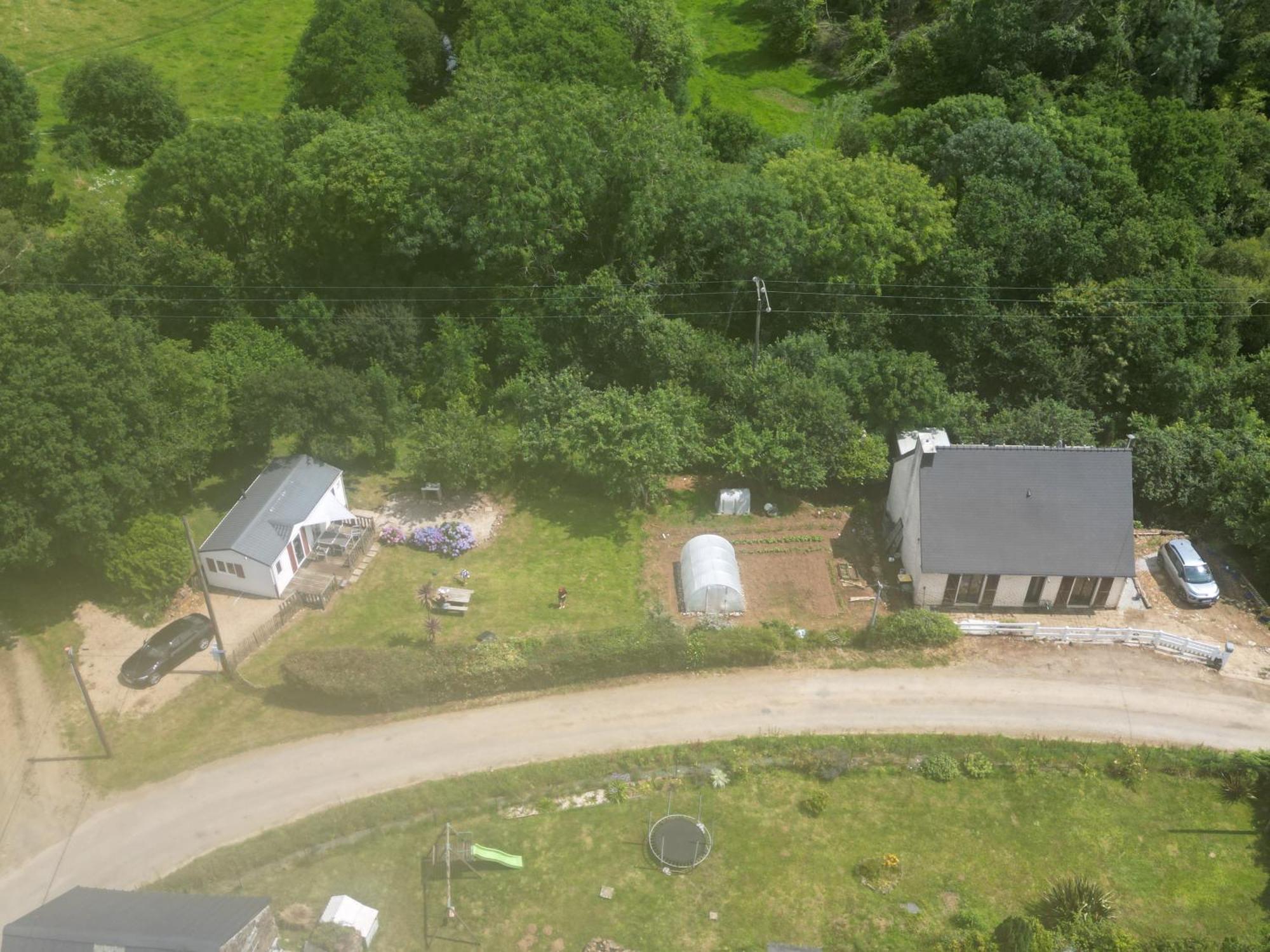 Mobil-Home A La Campagne Le Faou ภายนอก รูปภาพ