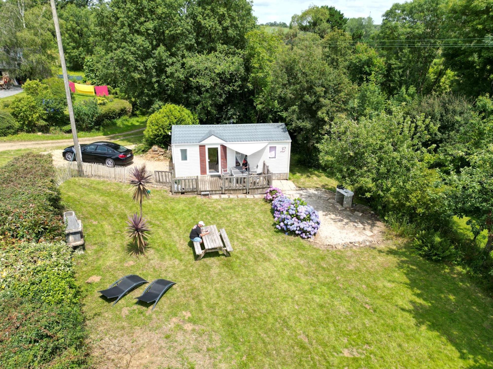 Mobil-Home A La Campagne Le Faou ภายนอก รูปภาพ